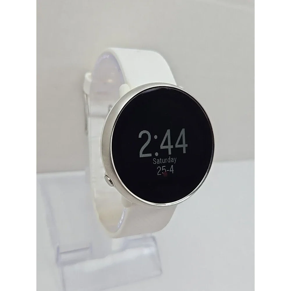 Polar Ignite GPS Fitness Smartwatch White Silver Heart Rate Sleep Tracker *READ